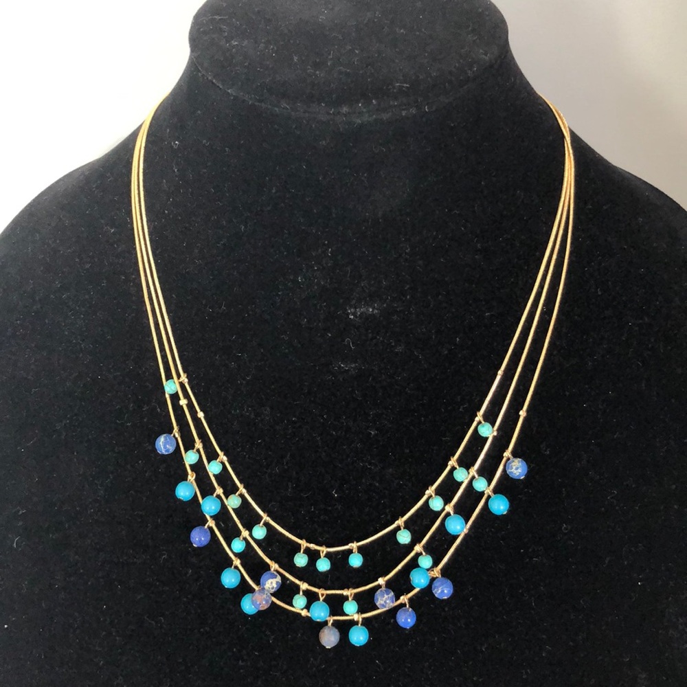 Jessica Simpson layered necklace